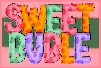 Sweet Bubble Font Design: Creative Typography Projects