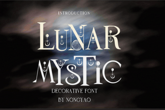 Lunar Mystic Font: Typography for Creative Projects