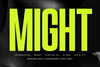 The Might Font: Design Tips for Bold Typography