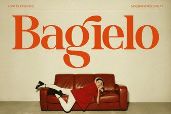 Bagielo: a Versatile Font for Modern Design Projects
